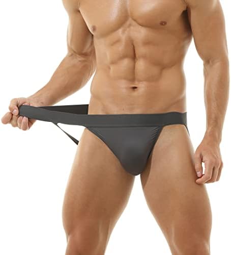 Broddle Men's Jockstrap Nylon bolsa de nylon treino de desempenho Athletic Apoporters for Men