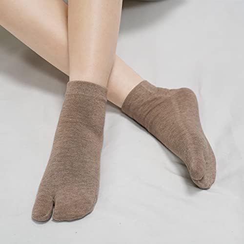 ARTFASSO MULHERM FLIP FLOP SOCKS - TABI TACHO SOCKLE CORRES COLORIDO DO TODO DIFICAÇÃO SOCKS para meninas femininas