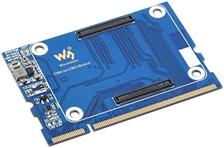 Módulo de computação waveShare 4 a CM3 adaptador, baseado no Raspberry Pi CM4, solução alternativa para Raspberry Pi CM3 / CM3+,