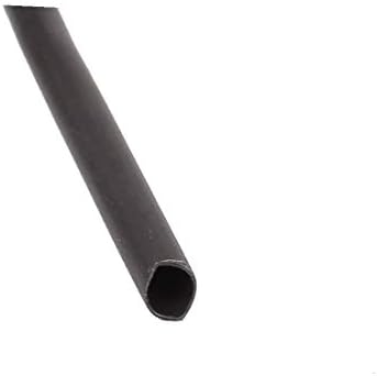 NOVO LON0167 2,5 mm Poliolefina 2: 1 tubo de encolhimento de calor tubo encolhido de 2,2m de comprimento preto (2,5 mm DurchMesser