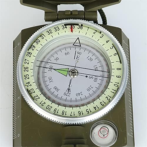 MHYFC Exército Militar de Metal Metal Clinomômetro Camping Camping Outdoor Tools Multifunction Compass