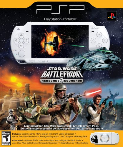 PlayStation Portable Edition Limited Edition Star Wars Battlefront Renegade Squadron Entertainment Pack - Ceramic White