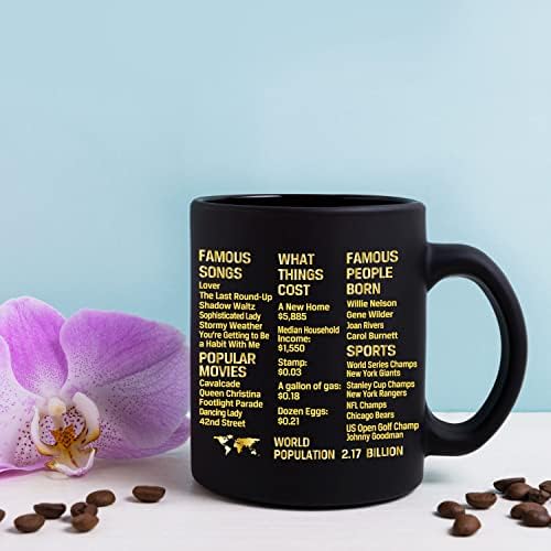 GRANDETETET 1933 Informações antigas - Caneca de 90 anos, Feliz festa de aniversário de 90, completando 90 anos, 90º aniversário