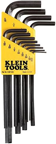 Klein Tools LLK12 LIMENTO HEXTELA CADDY DE CAIXA DE 12 peças