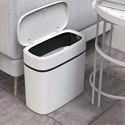 Lxxsh 12l lixo lata doméstica banheiro de cozinha lixo de lixo do tipo lixo do tipo lixo do tipo lixo de lixo para vaso sanitário