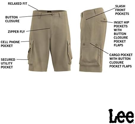 Lee Men's Big & Tall New Bingen Wyoming Cargo Short