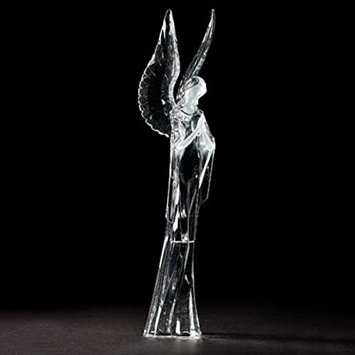 Roman 16,5 Clear Praying Angel liderou a estatueta de mesa de Natal