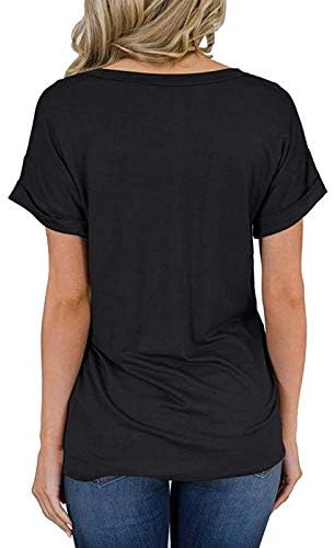 NYYBW TOPS BASIC BASIC SOLIDE CASACO CASCO CASCO CUMO DE MANEIRA CURTA CAMISRA CAMISRA BLOUSE SOLE