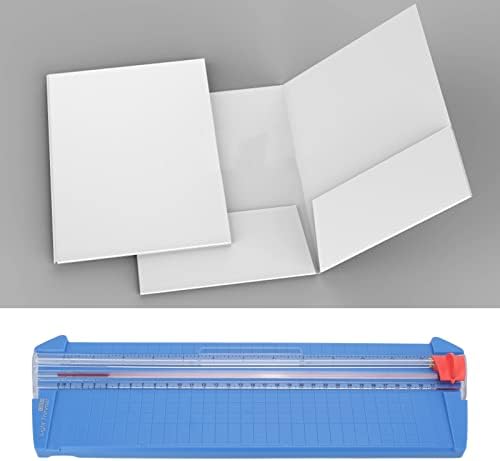 Cortador de papel portátil, operação imperial fáceis métricas Cuttador de papel pequeno para papel A3 para escritório para casa