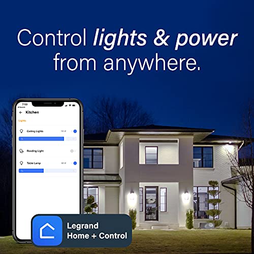 Legrand Radiant® Smart Gateway com Netatmo, compatível com Alexa & Google Assist, Nickel, WNRH1NI