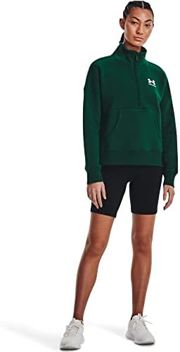 Under Armour feminino lã rival Half zip de manga comprida tripulação