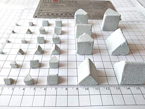 250 lbs sct4x4 mm reto de triângulo de cerâmica reta Triângulo de cerâmica, pellet, pedra, pepita para cano de aço inoxidável