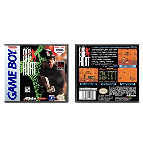 Frank Thomas Big Hurt Baseball | Game Boy - Caso do jogo apenas - sem jogo