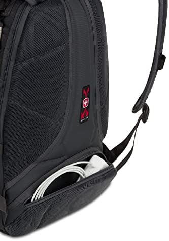 Wenger 15374415 SA1537 Backpack de computador cinza - se encaixa na maioria dos laptops e tablets de 15 polegadas