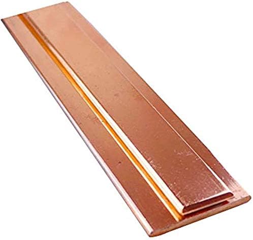 Z Criar design Placa de latão Folha de cobre 1pcs 3,9 T2 Cu Metal Barra plana Scraps Diy Crafts espessura de metalworking 6mm, 6mm*