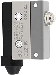 Aexit TZ-7100 CA-ACESSORES E ACESSORES 380V 10A SPDT 1NO+1NC Snap Action Plunger Switches Switch de limite