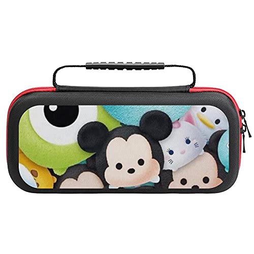 Baby Cute Anime Minnie Mouse Bag, Switch Travel Transporting Case para Switch Lite Console e Acessórios, bolsas de armazenamento