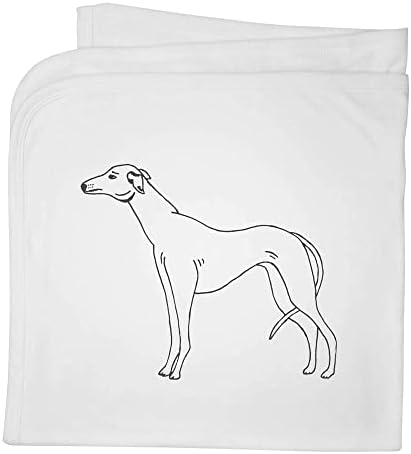 Azeeda 'Greyhound' Cotton Baby Blain/Shawl
