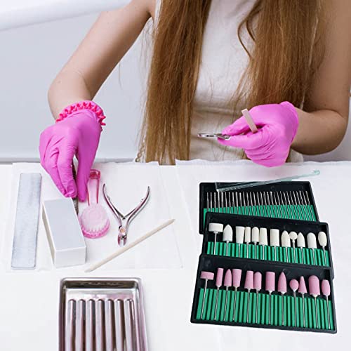 Ferramenta de manicure Conjunto para remover o gel de acrílico, pedaços de broca de unhas Remova