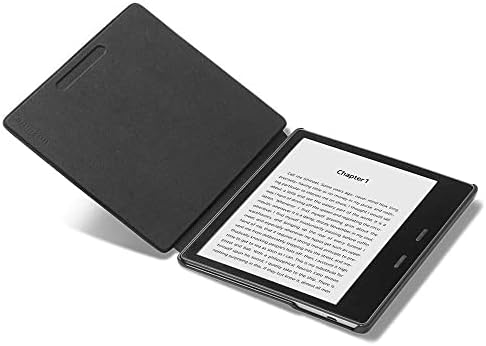 Caso esbelto para o novo oásis do Kindle-Capa de couro com Auto-Wake/Sleep Fits All-New Kindle 2019, Limão fresco
