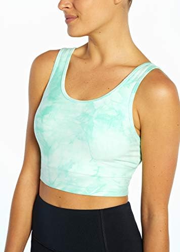 Marika feminina Layla Long Medium Impact Sports Bra