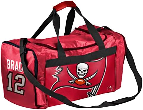 Foco - NFL Tampa Bay Buccaneers Duffel Gym Bag - Tom Brady