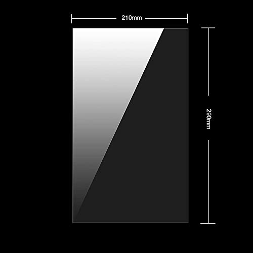 AstanPart 5 PCS PFA FILM 290X210X0.127MM PARA ELEGOO SATURN 2/ SATURN 8K/ FROZEN SONIC Mighty 4K/ E10 X10/ 10 polegadas LCD 3D Impressoras