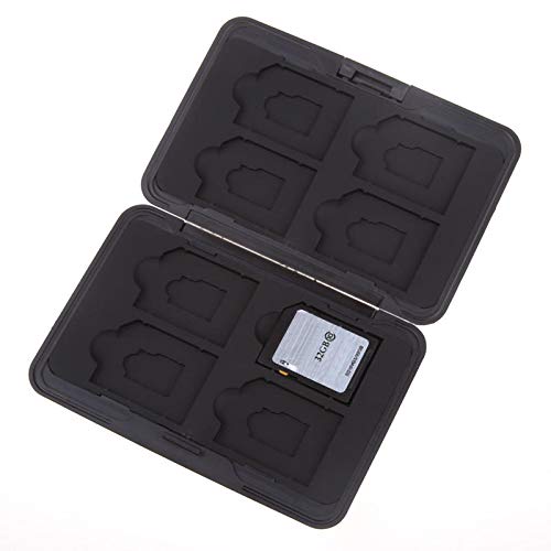 PRATA MICRO SD SD Holder SDXC Portador de armazenamento Caso de memória Protetor de alumínio 16 slots para sd sdhc sdxc micro sd cartão