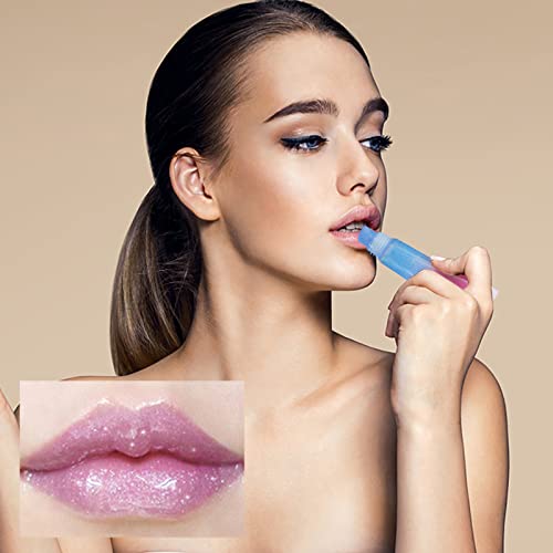 Brilho labial em gel de duas cores, hidratação de brilho labial hidratante, hidrato de hidrato de longa duração Balmo