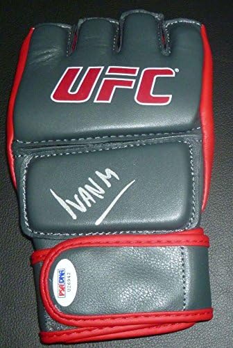 Ivan Menjivar assinou a luva UFC Autograph PSA/DNA COA AUTO'D 157 148 154 133 129 - Luvas UFC autografadas