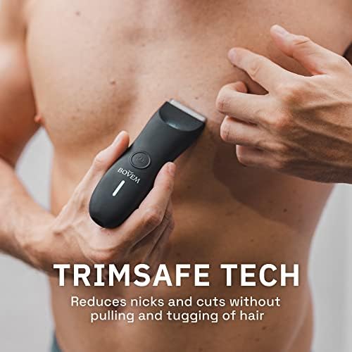 BOVEM GLOBE TRImer 2.0 Razor elétrica para homens pubianos, aparador de cabelo, aparador de cabelo para homens, espreguiçadeira