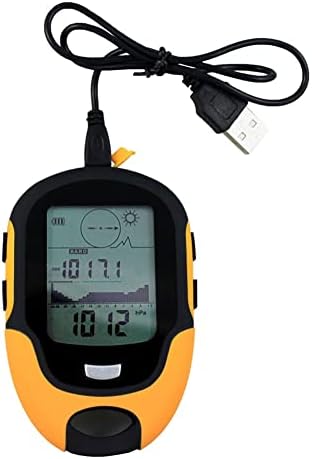 XWWDP Handheld GPS Rastreador de rastreador Receptor Portátil Digital Altimeter Barômetro Navegação Compass