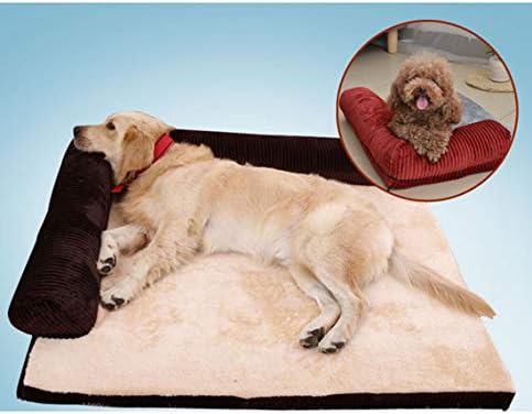 Cama de cachorro de estimação cama de dormir, sofá-tapa de sofá-tanta cães enchendo cães de colchão de algodão e gatos