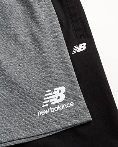 New Balance Boys 'Athletic Shorts - 2 Pack Performance ativo Terry Gym Shorts