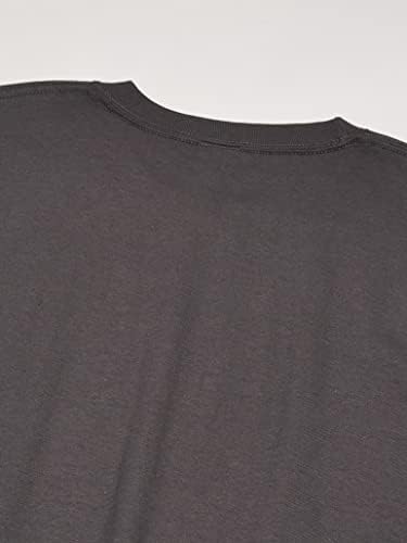 Camiseta unissex de Hanes, camiseta robusta de algodão, camiseta de algodão da tripulação unissex, camiseta clássica de algodão