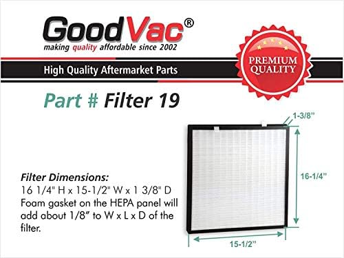 Kit de filtro de substituição Goodvac compatível com Oransi Max Ovhm80