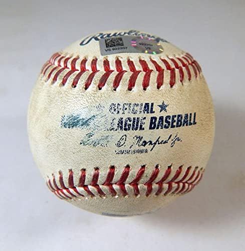 2022 Arizona Diamondbacks Col Rockie Game usou beisebol Ryan Feltner Rivera Ball - Game usado Baseballs