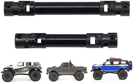 DKKY Metal Front e traseiro eixo de tração para axial 1/24 SCX24 90081 C10 Jeep Ford Bronco