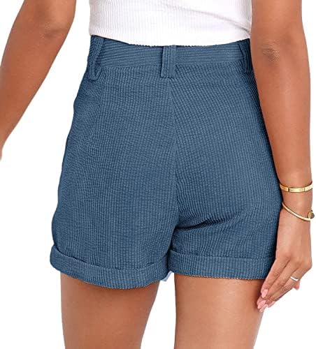 Miashui shorts de natação femininos de verão calças casuais de cintura alta veludo sólido shorts soltos macacões sólidos para mulheres