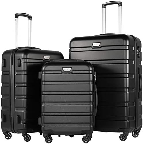 Coolife Luggage 3 peças Sinner Spinner Hardshell