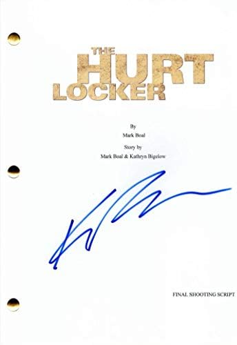 Kathryn Bigelow assinou autógrafo - The Hurt Locker Full Movie Script - Oscar
