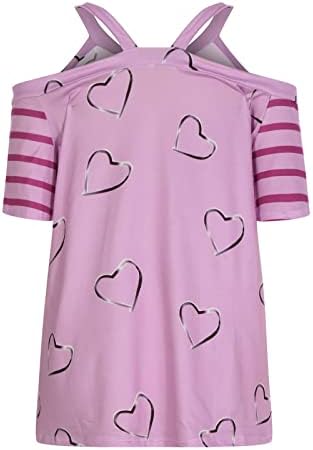 Camiseta para mulheres, túnicas de verão de camisa solta sexy cortadas