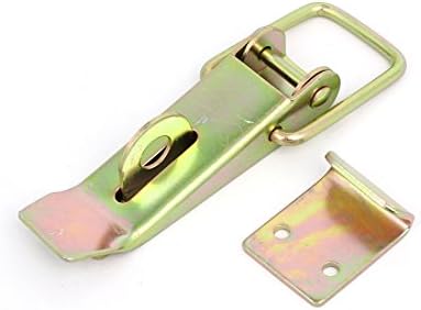 Aexit 112mmx38mmx22mm Hardware amarelo Hardware de zinco Draw Draw TOGLE TACLA TAPLA BACKES HASP Lock