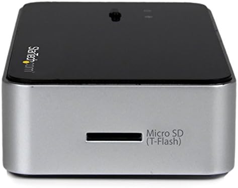 Startech.com USB 3.0 Multi Media Flash Memory Card Reader com 2 porta porta USB 3.0 Hub e USB Fast Charge Port - USB 3.0 Card Reader