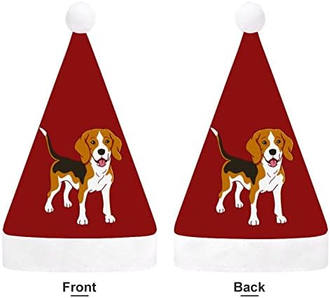 Chapéus de Natal Beagle Prideful BEAGLE CHATOS DE CHAPOS DE NATAL PARA FODOS FOIS FESTIDAS DE FESTO DE FESTO