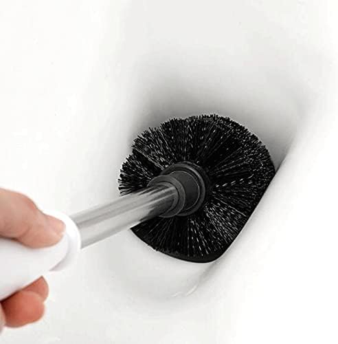 Escova de vaso sanitário zukeems 1pcs pincel e suporte do vaso sanitário ， pincel de tigela de vaso sanitário de montagem