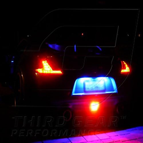 TGP T10 Blue 6 LED SMD Placa de placa Bulbos de lâmpadas 2002-2014 Compatível com Kia Sedona