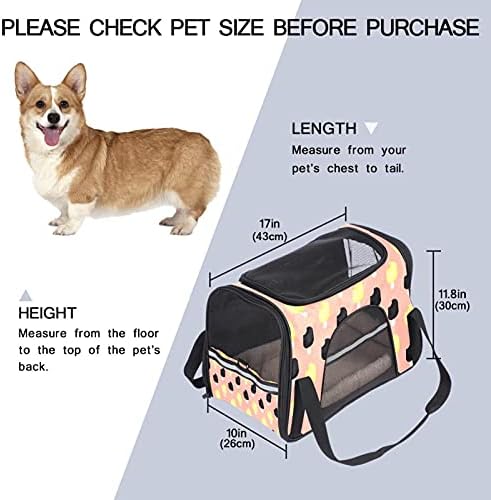 Portador de animais de estimação Summer Ice Lolly Lolly Soft-sideal Travel Travels for Cats, Dogs Puppy Comfort Portable Pet