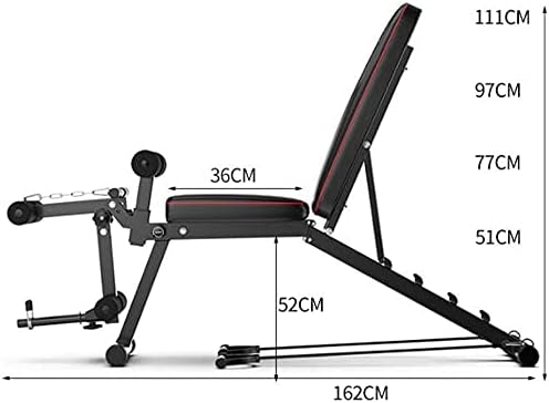 Oitto Bench Bench Bench Bench Home Gym Exercícios Multifuncionais bancada de halteres de pássaro voador Fitness Sit-ups Home Fitness