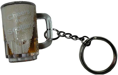 Novelty Fun Beer Canek Cheers da Escócia Keyring